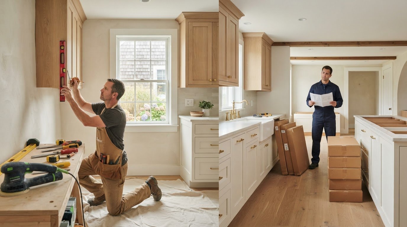 Cabinet Installation vs. Lowe's Installers on Cape Cod: 2026 Comparison Guide